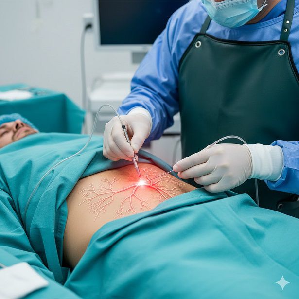 درمان واریکوسل با لیزر