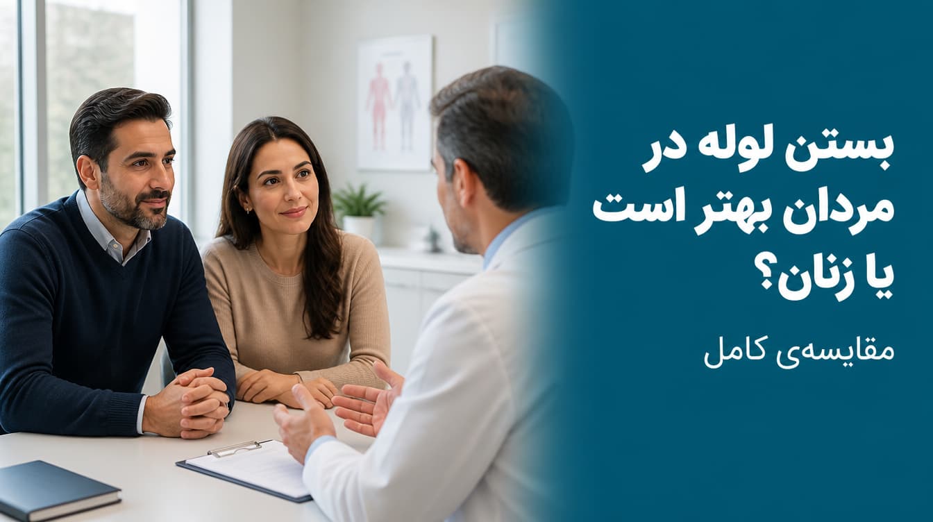 بستن لوله در مردان بهتر است یا زنان؟